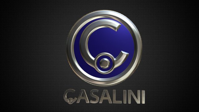 casalini logo 3D Model .c4d .max .obj .3ds .fbx .stl .blend 