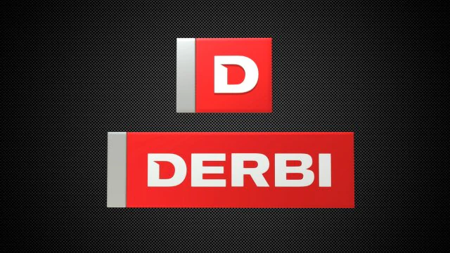 derbi logo 3D Model .c4d .max .obj .3ds .fbx .stl .blend 