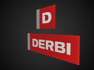 derbi logo Modelo 3D