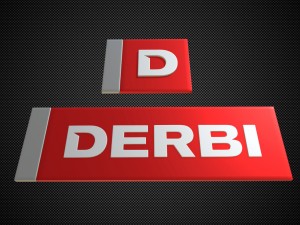 derbi logo Modelo 3D