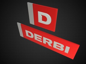 derbi logo Modelo 3D