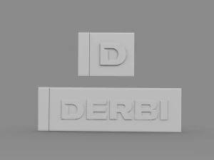 derbi logo 3D Model