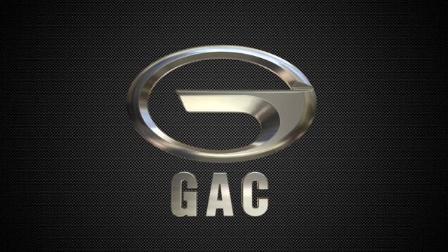 gac logo 3Dモデル .c4d .max .obj .3ds .fbx .stl .blend 