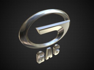 gac logo 3Dモデル
