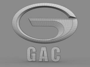 gac logo 3D Model