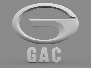 gac logo 3D Model