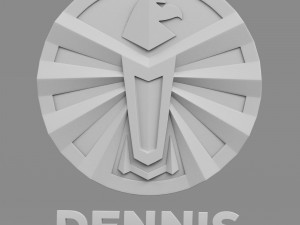 dennis logo Model 3D