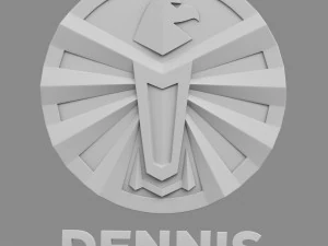 dennis logo 3D Model