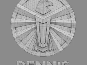 dennis logo 3D Model