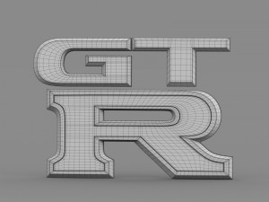 gtr logo 3D Model