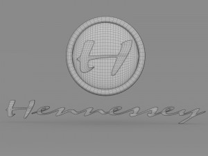 hennessey logo 3D Модель