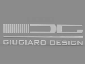 giugiaro italdesign logo 3D Model