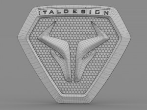 giugiaro italdesign logo 2 Modèle 3D
