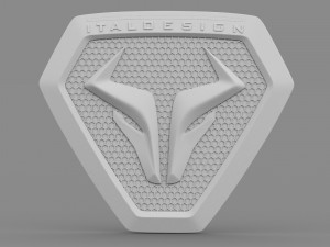 giugiaro italdesign logo 2 Modèle 3D