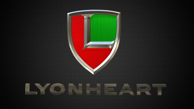 lyonheart logo Modelo 3D .c4d .max .obj .3ds .fbx .stl .blend 
