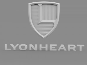 lyonheart logo Modelo 3D