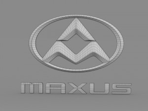 maxus logo 3D 모델