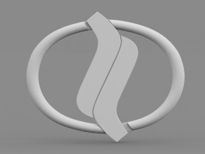 nissan diesel trucks logo Modelo 3D