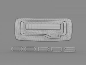 qoros logo 3D Model