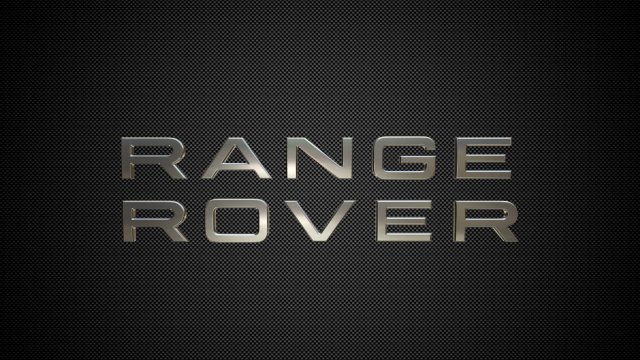 range rover logo 3Dモデル .c4d .max .obj .3ds .fbx .stl .blend 