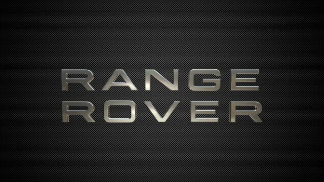 range rover logo 3D Model .c4d .max .obj .3ds .fbx .stl .blend 