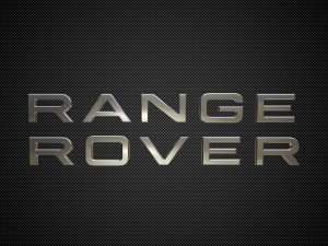 range rover logo 3D Модель