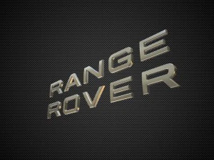 range rover logo 3D Model