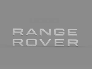 range rover logo 3D Model