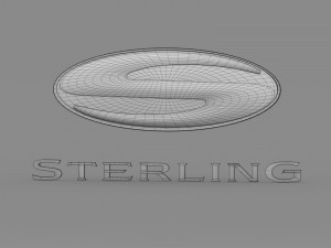 sterling logo 3D-Modell