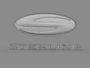 sterling logo 3D Model