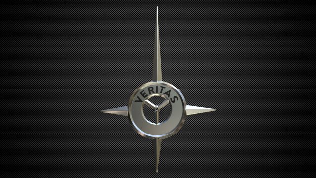 veritas logo 3D Model .c4d .max .obj .3ds .fbx .stl .blend 