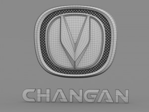 changan logo 3D 모델
