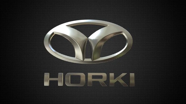 horki logo 3D Model .c4d .max .obj .3ds .fbx .stl .blend 