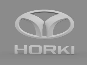 horki logo 3D Model