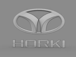 horki logo 3D Model