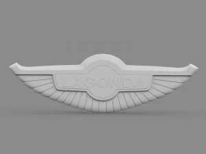 라곤다 로고 3D 모델