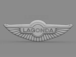 라곤다 로고 3D 모델