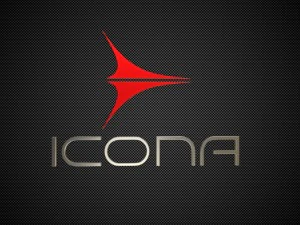 आइकोना लोगो 3D मॉडल