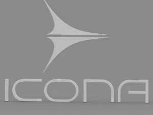 logotipo de icono Modelo 3D