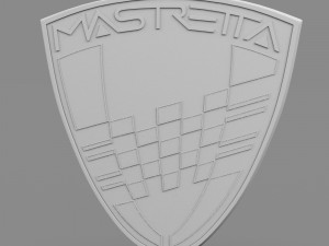 mastretta logo Modelo 3D