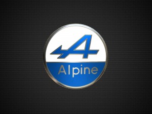 alpine logo 3D Model