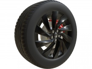 volkswagen wheel Modèle 3D
