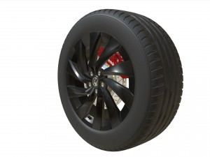 volkswagen wheel Modèle 3D
