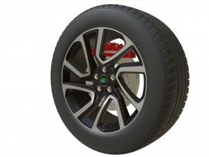 land rover wheel 3D Модель