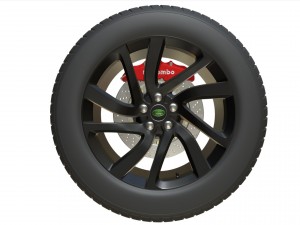 land rover wheel 2 3D-Modell