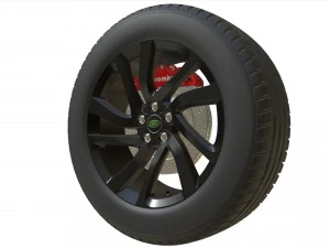 land rover wheel 2 3D Model