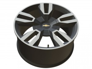 rim chevrolet 3D Model