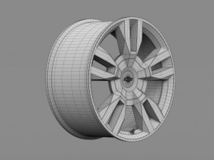 rim chevrolet 3D Model