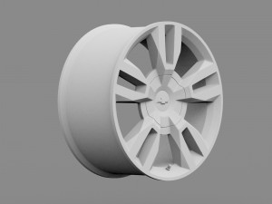 rim chevrolet 3D Model