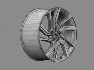 rim land rover 3D Model